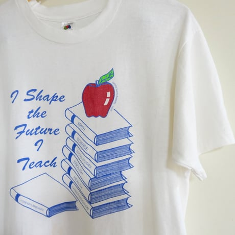 FRUIT OF THE LOOM / print tee "🍎"
