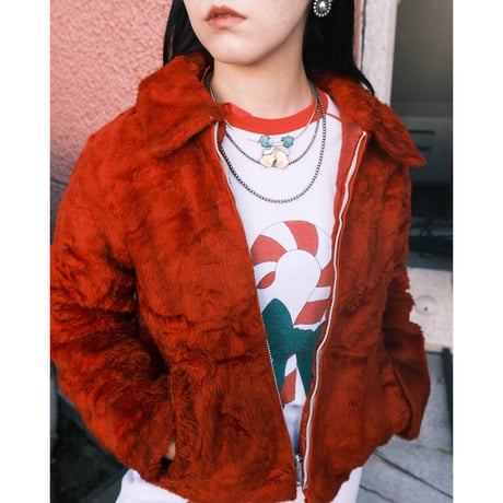 〜60s fake fur jacket