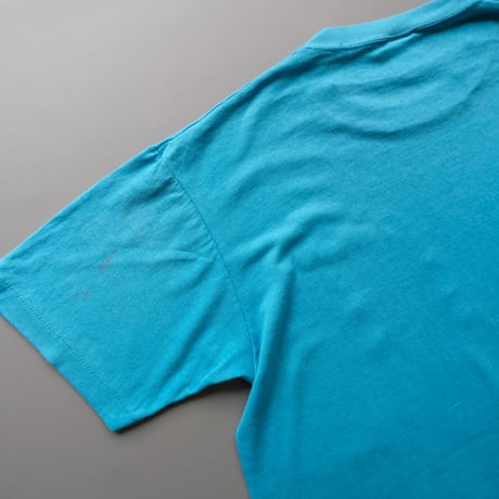 "yacht" print tee / blue