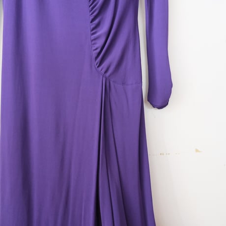 rayon purple dress