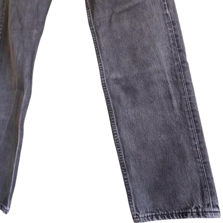 Levi's 501 / black denim / made in USA