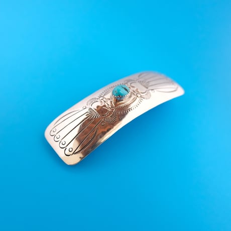 navajo / turquoise barrette