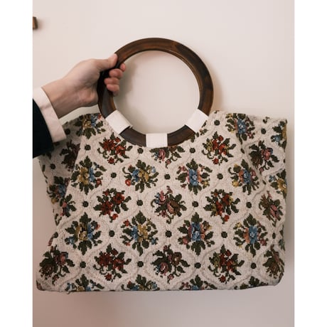 gobelin weaving hand bag