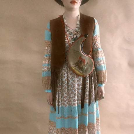 long fringe leather vest