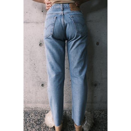 eski. original remake "♡" denim
