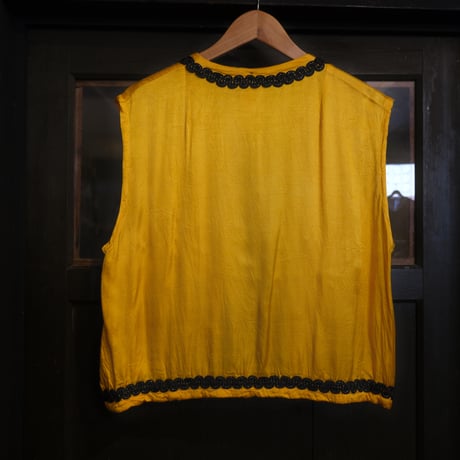 embroidery vest
