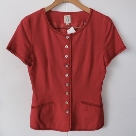 S/S linen jacket / made in Japan
