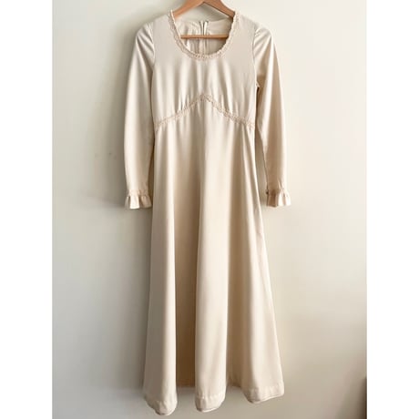 〜70s ivory dress