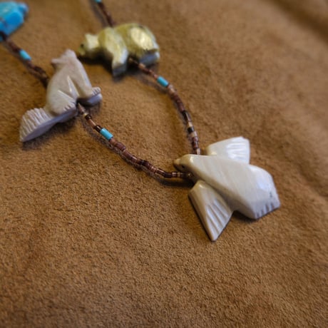 Indian jewelry / fetish long necklace