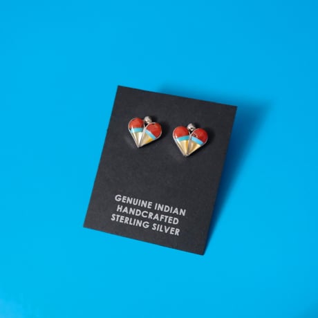 ZUNI / inlay heart pierce
