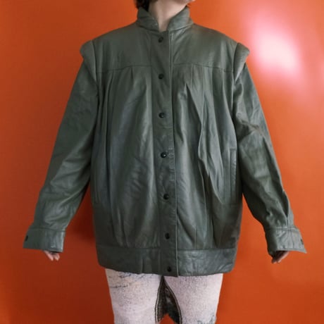 made in Italy / design leather jacket