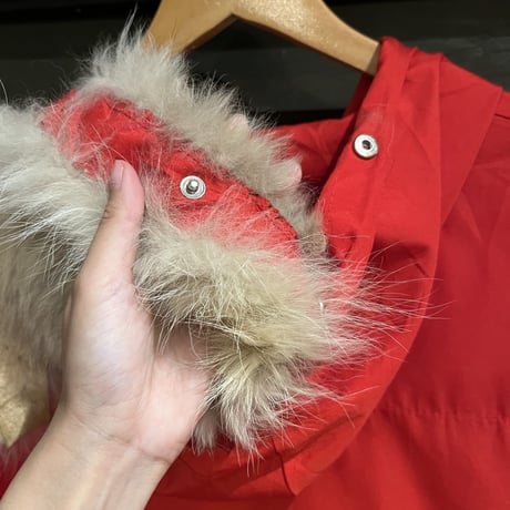 big anorak parka with fur