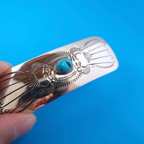 navajo / turquoise barrette