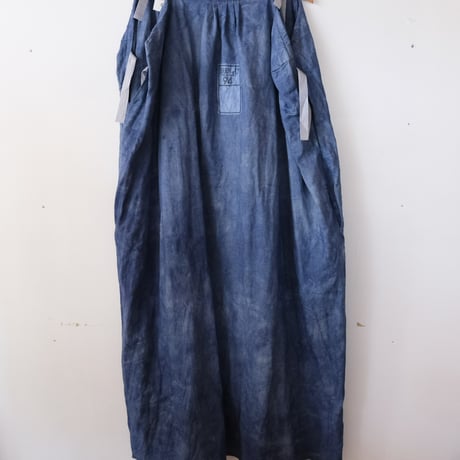 eski.  original dress / overdye "blue"