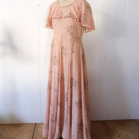 vintage dress with cape