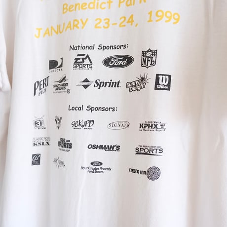 90s “NFL” print tee
