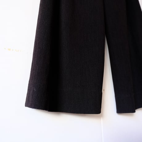 TAKEO NISHIDA / black slacks
