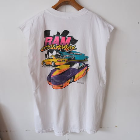 cutoff print tee