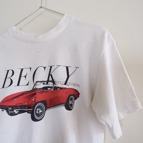 “BECKY” cropped tee