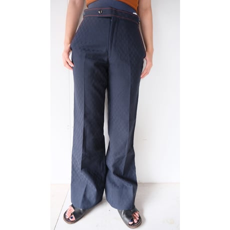 japan vintage / navy slacks