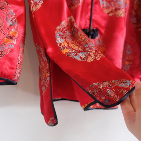 china jacket / red