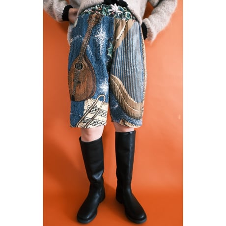rug remake short pants "instrument"