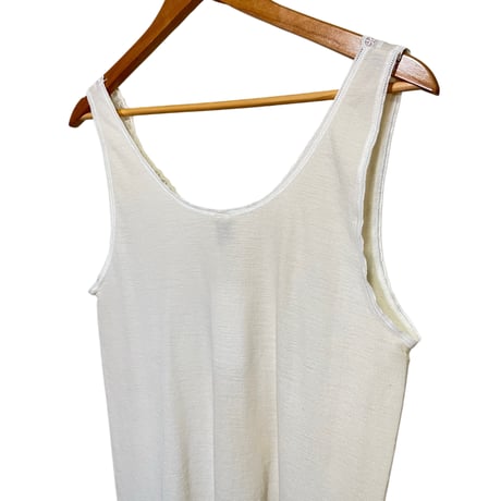 wool × silk tank top