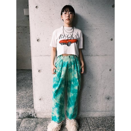 “BECKY” cropped tee