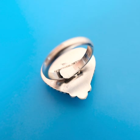 navajo / "heart" ring