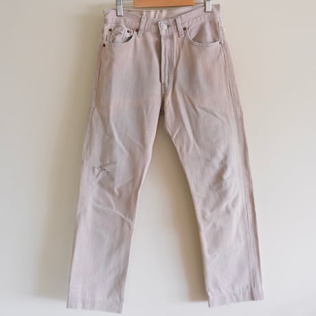 Levi's lot.501 / gray denim / made in USA