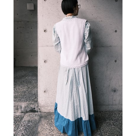cotton knit vest