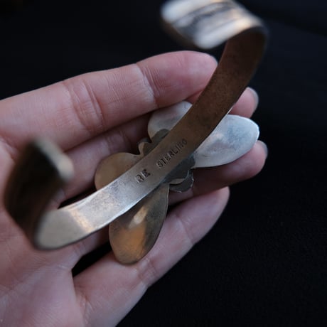 navajo "RickEnrigues" butterfly bangle
