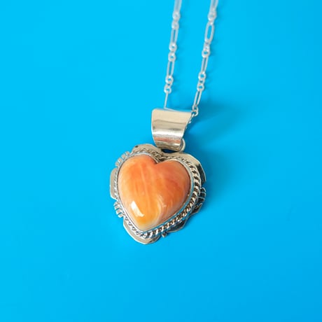 navajo / "heart" necklace