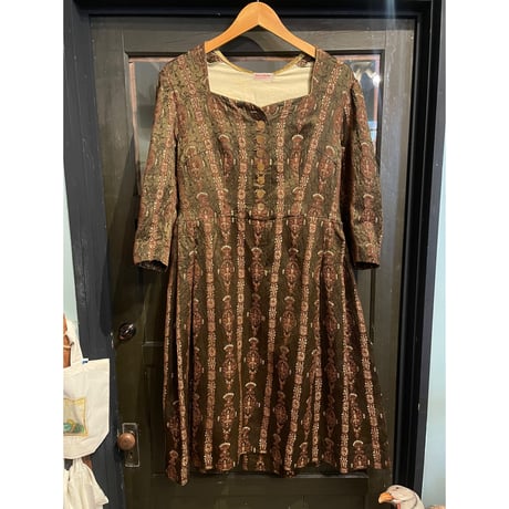 “Maria Alfalter” jacquard dress
