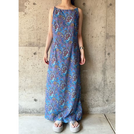 Innocence / paisley pattern camisole dress