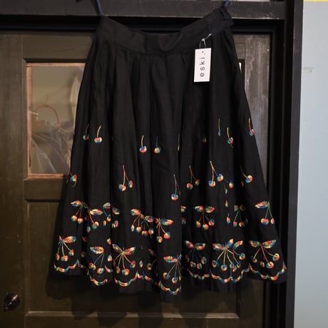 50-60s vintage / "Cherry" skirt