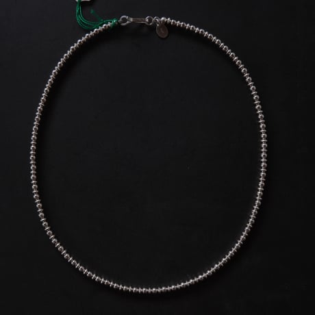 navajo perl necklace / 3mm40cm 粒mix