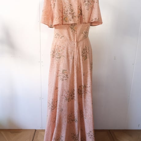 vintage dress with cape