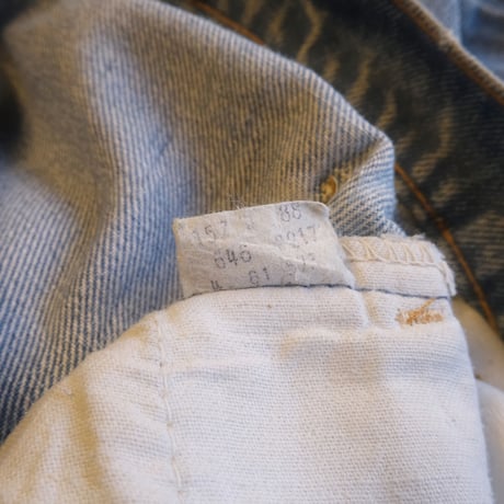 80s Levi's "646" orange tab / made in USA