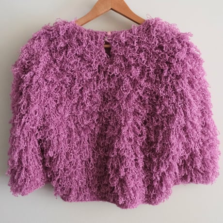 80s poodle knit