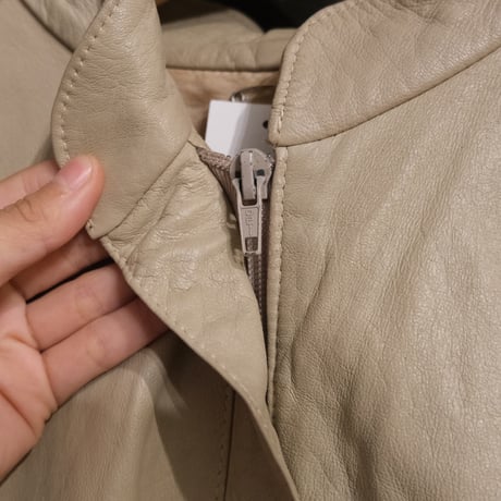 dolman sleeve leather jacket