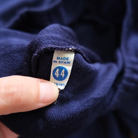 jogger pants “navy×orange”