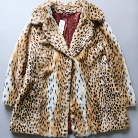 60-70s leopard coat