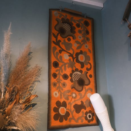 vintage wall deco / flower