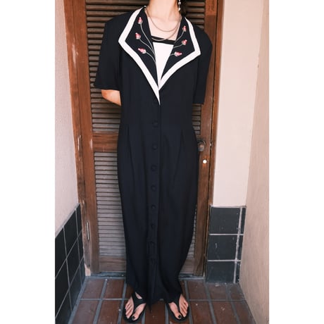 "TULIP" embroidery dress
