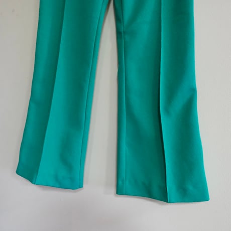 easy slacks pants “green”