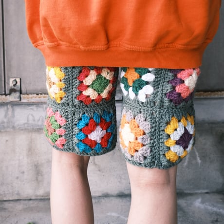 eski. original / granny square series "short pants"