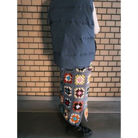 eski. original / granny square skirt