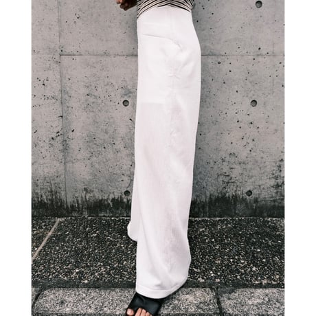 〜70s border wide spread collar jumpsuit