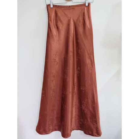 terracotta skirt